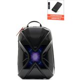 Jarmend Astro x LED Ekranlı Akıllı Sırt Çantası Sert Kabuk X2 Karbon