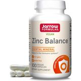 Jarrow Formulas Zinc Balance With Copper - Essential Minerals For Immune 15 Mg 100 Veggie Caps - 100 kapsül