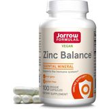 Jarrow Formulas Zinc Balance With Copper - Essential Minerals For Immune 15 Mg 100 Veggie Caps - Aromasız