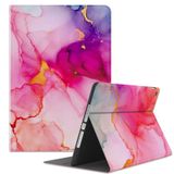 Jarviwiin iPad 9./8./7. Nesil 2021/2020/2019 10,2 inç, Çok Açılı Görüntüleme Standı 10,2 inç Kapak, Folio Akıllı Otomatik Uyandırma/Uyku iPad 9/8/7 Nesil Kılıf Sevimli (Mermer Pembe Renkli)