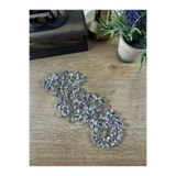 jasmina store Kristal taşlı kıvrımlı yapışma aplik