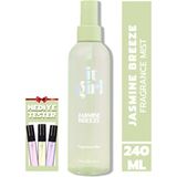 Jasmine Breeze Body Mist Vücut Spreyi 240 Ml- Beyaz Çiçek ve Yasemin Kokusu