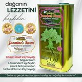 Jasmine's Farm Naturel Sızma Ultra Premium Zeytinyağı 1 Litre – 0,1 Asit, Yüksek Polifenol - 1 kg