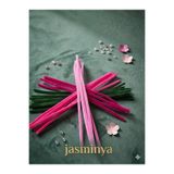 Jasminya 100 Adet Çiçek Şönil Seti Eğitici Tüylü Tel elişi malzemesi Fuşya-Şeker Pembe-Pastel Pembe-Yeşil