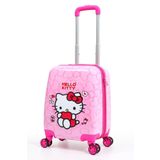 JaspEAdo Hello Kitty Lisanslı Çocuk Valizi Temalı Darbeye Dayanıklı