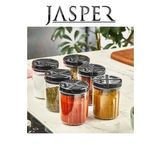 JASPER 6 Adet 300 ml Çok Amaçlı Baharat Seti Baharatlık JPR-0115