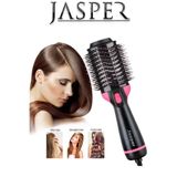 JASPER Aktif Iyon Teknolojili Ultra Hava Üflemeli Saç Şekillendirici Ve Saç Düzleştirici Fön Tarağı 1200w