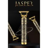 Jasper Metal Govdeli T-Bicak Sac Ense Sakal Cizim Lazer Epilasyon Oncesi Cizim Tiras Makinesi