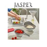 Jasper Qlux Jpr-0110 4'Lü Akordiyon Katlanır Süzgeç Mutfak Çeyiz Seti