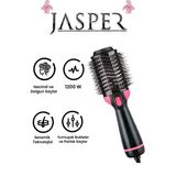 Jasper Saç Şekillendirici Ve Saç Düzleştirici Fön Tarağı 1200 W