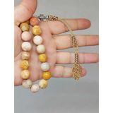 Jasper Taşı Faset Kesim 17'li Efe Tesbih 12mm (9955-EFE)