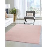 Jassrug Royal Püsküllü Halı 160X220 cm Pudra - 160 x 220 cm