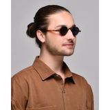 Jatelier JA1006 Yuvarlak Leopar Unisex Güneş Gözlüğü