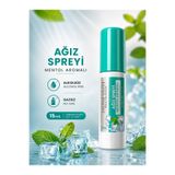 Jaune Vaste Ağız Spreyi - Ağız Kokusu Giderici, Ferah Nefes, Mentol Aromalı, Alkolsüz & Gazsız, 15 ml