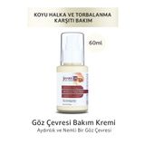 javas bs Kırışıklık Karşıtı Göz Çevresi Için Gözaltı Bakım Kremi Göz Altı Torbaları Ve Morluk Bakımı 60ml