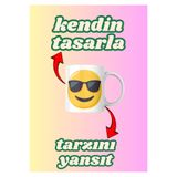 javenadze KİŞİYE ÖZEL BASKILI KUPA BARDAK PORSELEN RESİMLİ,QR KODLU BASKI (İSTEDİĞİNİZ TASARIM)