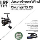 Jaxon Green Wind 198CM 0.6-6g Aji Kamışı + Okuma Itx Cb ICB-1000HA Olta Makinesi + Lrf Set 54