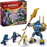 Jay In Robotu Savaş Paketi 71805-6 Yaş ve Üzeri Çocuklar Için Jay Minifigürü Içeren Yaratıcı Oyuncak Yapım Seti (78 Parça)
