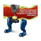 Jay’in Ejderha Robotu Savaşı 71853-4 Yaş ve Üzeri Kız ve Erkek Çocuklar Için 2 ve 2 Minifigür Içeren Yaratıcı Oyuncak Yapım Seti, Çocuklar Için Eğlenceli Hediye Fikri (107 Parça) - 0 - Siyah