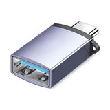 Jazos Type-C To USB 3.1 Otg Dönüştürücü Adaptör, 10 Gbps Veri Aktarım, Mini USB Çevirici