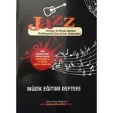 Jazz Kalın Yapraklı Ciltli Solfej Müzik Defteri Sol Anahtarsız Büyük Boy Spiral Telli