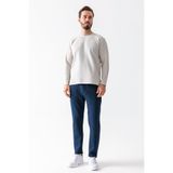 JB John Borners Erkek Beli Lastikli Cep Detaylı Jogger Pantolon Lacivert - 8079
