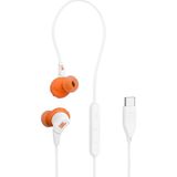 Jbl Endurance RUN3C Kablolu Usb-C Stereo Kulaklık Dahili Mikrofon ile Spor Kullanımı İçin - Beyaz