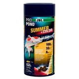 JBL PROPOND Summer+Color 0,34 kg (1 L) | Koi ve diğer gölet balıkları için yaz yemi granül | renk oluşumunu teşvik eder ve kolay sindirilir | yüzer | 20 °C'den itibaren