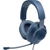 JBL Quantum 100 Mavi Gaming Kablolu Kulaklık