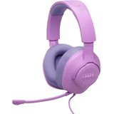 JBL Quantum 100M2 Mor Kablolu Kulak Üstü Oyuncu Kulaklığı