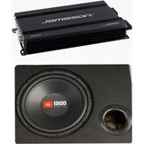 Jbl Set 30 cm Kabinli Bass 1000 WATT+USA-650.4 4000WATT Bass Controllü 65RMS