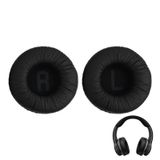 JBL Tune T500BT, T450BT, 510BT, E40BT Kulaklıkları için Yedek Kulaklık Yastıkları, 70 mm Hafızalı Köpük Kulak Yastıkları, Suni Deri, Siyah, Konfor ve Ses Yalıtımı