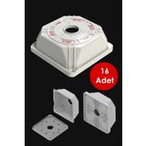 jbox 16 Adet Kamera Montaj Buatı Ve Alt Kapağı