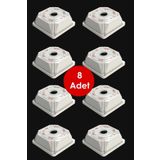 jbox 8 Adet Kamera Montaj Buatı Ve Alt Kapağı