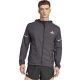 JC7341-E adidas Ult Uv Jacket M Erkek Yağmurluk-Rüzgarlık Siyah