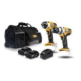 JCB 21-18dd Akülü Matkap ve 21-18id Akülü Darbeli Vidalama Seti - 18v 2.0 Ah