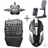 Jchf-68 Pubg Klavye Mouse Set Telefon Tutucu Modeli