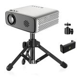JCWINY Mini Projektör Standı - Masa Üstü Tripod Eğim Açısı Ayarlanabilir Küçük Tripod Projektörler, Kameralar, DSLR, Akıllı Telefonlar için