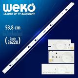 Jde 49'' Csp Drt Rıght V02_160122 5 Ledli 5 Ledli 53.8 Cm Tv Led Bar (Tvnizi Açıp İçindeki Led Barla Birebir Aynısı Olduğunu Görmeden Almayı