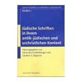 J?dische Schriften in ihrem antik-j?dischen und urchristlichen Kontext [J?dische Schriften aus hellenistisch-r_mischer Zeit, Studien 1]