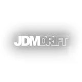 Jdm Drift Araba Sticker 17X17 Cm Beyaz