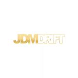 Jdm Drift Araba Sticker 17X17 Cm Gold
