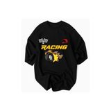 JDM RACING® Resmi Koleksiyon – Oversize Hız Temalı Erkek Tişörtleri