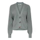 JDY Bayan Jdyjusty L/S Short Cardigan Knt Noos örgü ceket, Mavi (Abyss), L