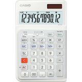 JE-12E-WE Beyaz 12 Hane Masa Üstü Ergonomik Tuşlu Hesap Makinesi - Çok Renkli