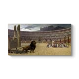 Jean Leon Gerome - Hristiyan Şehitlerinin Son Duası Tablosu 100 x 50