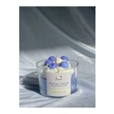 Jeane Candles Blueberry Vanilya Kokulu Mum Yaban Mersini Cupcake Hediyelik Aromaterapi Mum