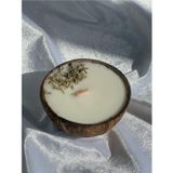 jeane home decor Jeane Candles Hindistan Cevizi Gerçek Organik Kokulu Mum Hediyelik Sevgililer Günü Aromaterapi