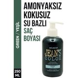 Jean'S Color Jean’S Color Yeşil Renkli Saç Boyası 250 Ml Su Bazlı Green Hair Dye