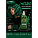 Jeans Color Jean's Color Zümrüt Yeşili 250 Ml. Emerald Glamour Amonyaksız Balyaj Renkli Saç Boyası
